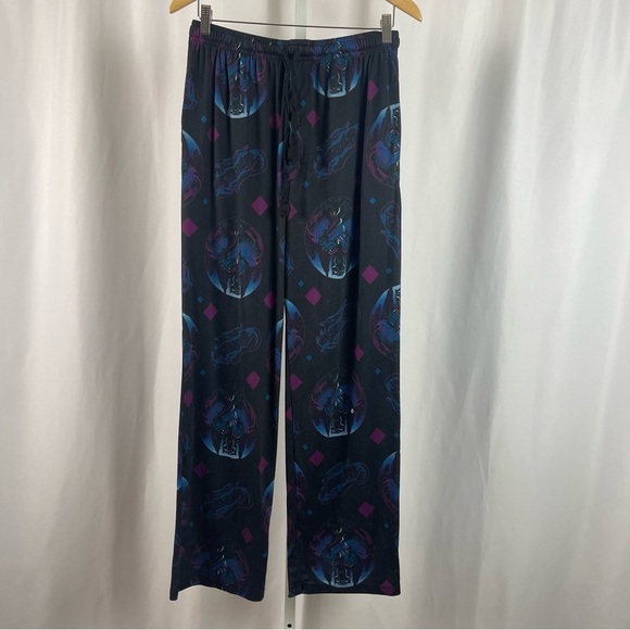 Marvel Black Panther Medium Sleep Pants Pj Lounge Casual Pajama Pants Superhero - Picture 1 of 6